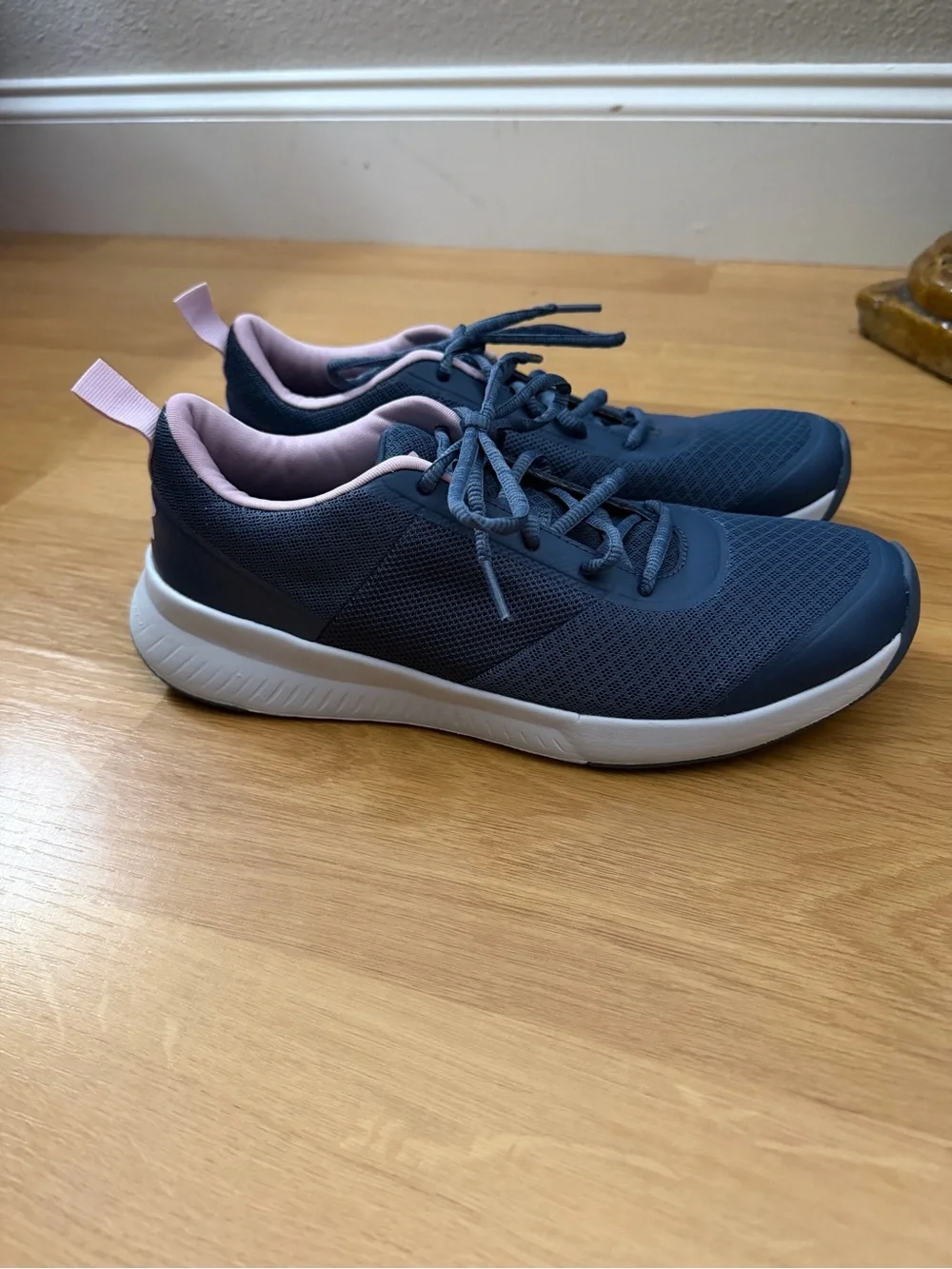 Under Armour Navy and Pink Women's Athletic Running Sneakers